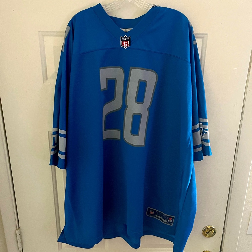 NFL Pro line Quandre Diggs Detroit Lions 4X Jersey